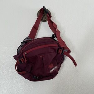 Mountainsmith Drift Lumbar Waist Pack Cordura Fabric Burgundy